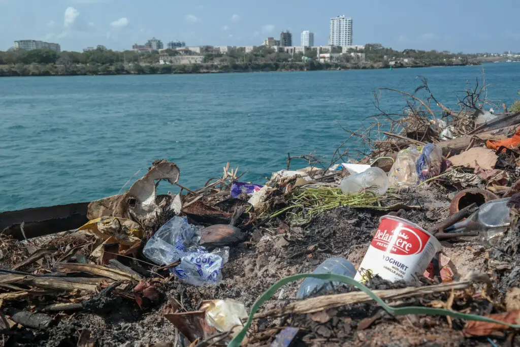 Marine Pollution in Mombasa for Bahari Huru exhibition