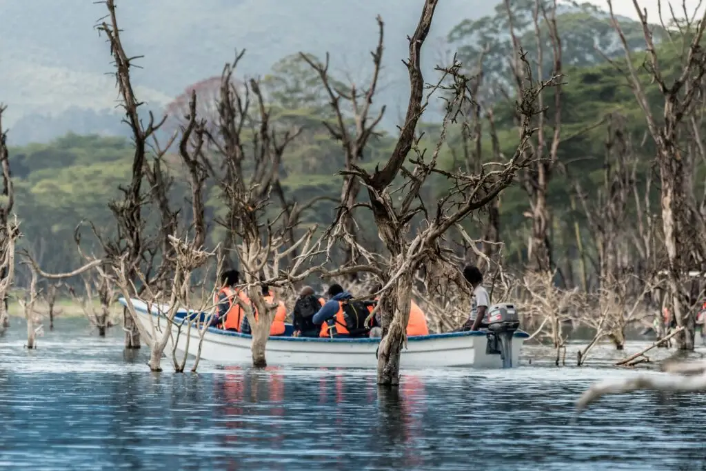 Climate change effects on Lake Oloidien